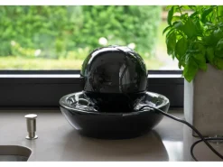 Dobar Indoor-Brunnen Kugel 19,1 cm x 24 cm x 24 cm x