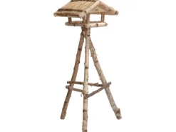 Dobar Vogelfutterhaus Birke 48 x 46 x 122 cm FSC®