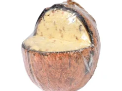 Online Dobar Vogelfutter-Mix 4 x gefüllte Kokosnuss und 2 x Riesenzapfen mit Fettfutter