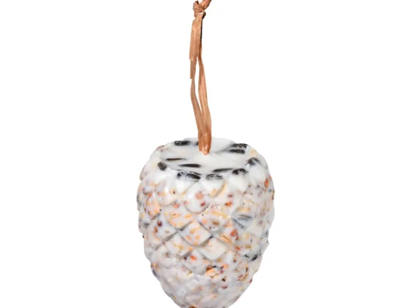 Best Dobar Vogelfutter-Mix 4 x Riesenzapfen, 4 x Meisenzapfen mit Fettfutter-Füllung