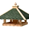 Dobar Vogelhaus Bitumen-Dachschindeln Grün 54 x 54 x 38 cm FSC®