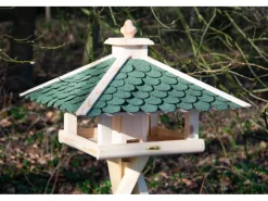 Dobar Vogelhaus Bitumen-Dachschindeln Grün 54 x 54 x 38 cm FSC®