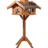Outlet Dobar Vogelhaus Blockhaus Gipfel 84 cm x 78 cm x 53 cm Kiefer Braun FSC®
