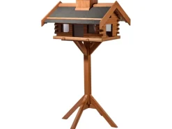 Outlet Dobar Vogelhaus Blockhaus Gipfel 84 cm x 78 cm x 53 cm Kiefer Braun FSC®