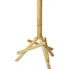 Clearance Dobar Vogelhaus-Ständer 65 x 60 x 100 cm Braun dreibeinig Kiefer