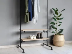 Outlet Dolle 90°-Eckverbinder für Pipe-Regalsystem 2 Innengewinden 20 mm (3/4") Schwarz