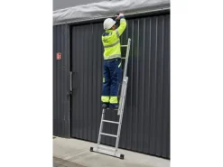 Drabest Arbeitsgerüst 3-in-1 Aluminiumleiter Traglast 150kg