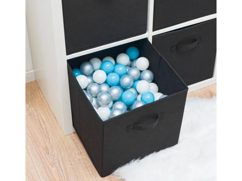 Outlet DuneDesign Aufbewahrungsbox für Kallax Regal 33 x 38 x 33 cm 4er Set mit Griff