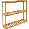 DuneDesign Bambus Regal für das Badezimmer 60 x 54 x 15 cm