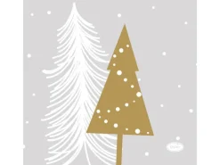Online Duni Servietten Dessin-Cocktail Winter Trees 24 cm x 24 cm 20 Stück FSC®