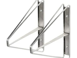 Duraline Regalträger Doppelt Hoch S2 Weiss 24 cm x 26,5 cm