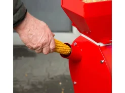 Eberth Elektrische Getreidemühle 1100 Watt 52 L Eimer Durchsatzmenge 240 kg/h