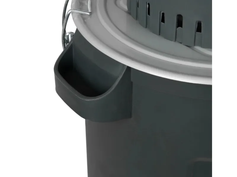 Discount Eberth Elektrische Getreidemühle 60L Eimer 1300 W 13L Einfülltrichter 400 kg/h