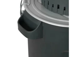 Eberth Elektrische Getreidemühle 50L Eimer 1300 W 13L Einfülltrichter 400 kg/h