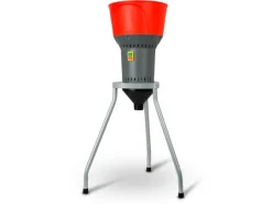 Eberth Elektrische Getreidemühle mit Standfuß 1300W 13L Einfülltrichter 400 kg/h