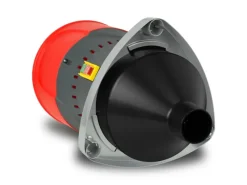 Eberth Elektrische Getreidemühle mit Standfuß 1300W 13L Einfülltrichter 400 kg/h