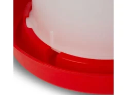 Eberth Geflügel Hühnertränke mit 6 L Kapazität Automatische Geflügeltränke