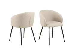 ebuy24 Eleanor Esszimmerstuhl Mit Armlehnen Stoff Beige