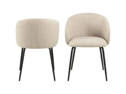 ebuy24 Eleanor Esszimmerstuhl Mit Armlehnen Stoff Beige