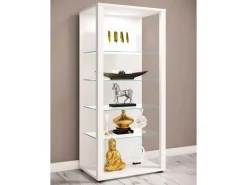 Sale ebuy24 Glasol3 Vitrinenschrank Weiß
