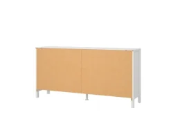 ebuy24 Madrid Kommode 8 Schubladen Weiß