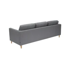 Best ebuy24 Marino Sofa 3 Personen Stoff Grau