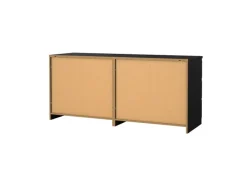 Best ebuy24 Naia Kommode 6 Schubladen Matt Schwarz