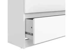 ebuy24 Naia Kommode 6 Schubladen Weiß Hochglanz