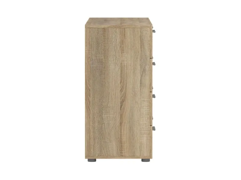 ebuy24 Pepe Kommode 8 Schubladen Eichenstruktur-Dekor