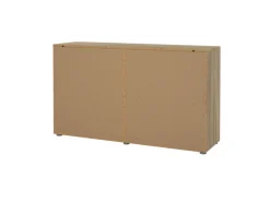 ebuy24 Pepe Kommode 8 Schubladen Eichenstruktur-Dekor