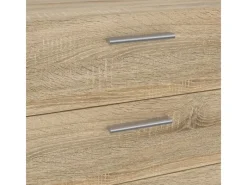 ebuy24 Pepe Kommode 8 Schubladen Eichenstruktur-Dekor