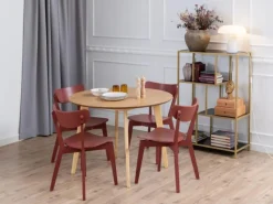 Best ebuy24 Roxby Esstisch Ø105cm EichenDekor