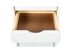 ebuy24 Simra Kommode Rollcontainer 6 Schubladen Weiss