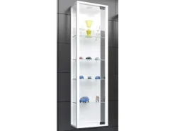 Outlet ebuy24 StanoMini Glasvitrinen Wandhängend 1 Glastür Weiß