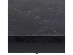 Best ebuy24 Tilst Essgruppe Esstisch mit Schwarzem Marmordruck und 4 Stühlen Samt Beige