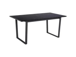 Online ebuy24 Tilst Essgruppe Tisch Schwarz Marmor Print mit 4 Stühlen in Velour Grün