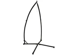 Hot ECD Germany Hängesesselgestell Schwarz 208 cm Belastung bis 120kg Stahlrohr