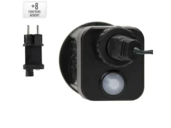 ECD Germany LED Micro Cluster Lichterkette 24m 800 LEDs Extra Warmweiß IP44