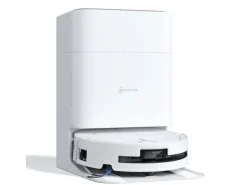 Hot ECOVACS DEEBOT T80 OMNI WHITE mit Selbstreinigender OZMO ROLLER-Wischtechnologie Weiß