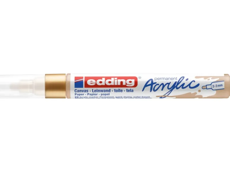 Hot EDDING 5100 Acrylmarker medium Reichgold