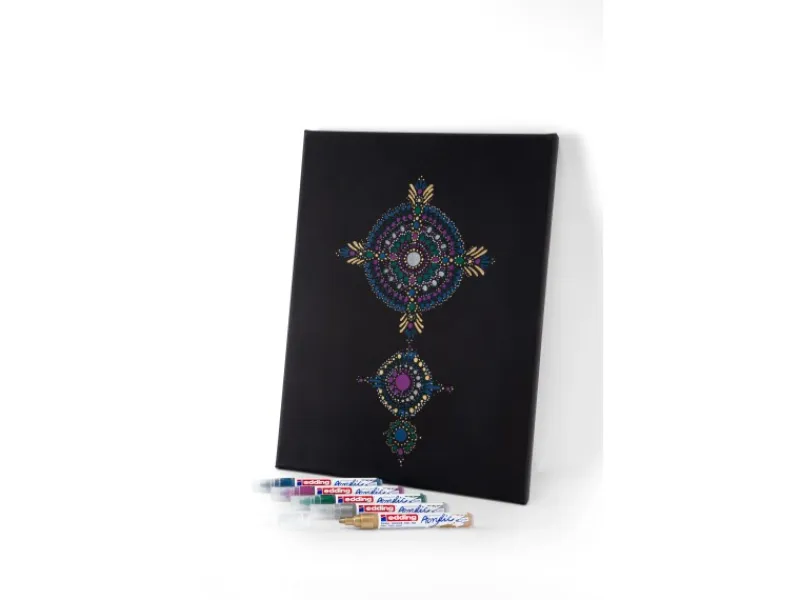 Hot EDDING 5100 Acrylmarker medium Reichgold