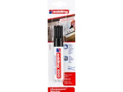 New EDDING 500 Permanent Marker Schwarz 2 mm - 7 mm