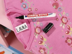 EDDING 8040 Wäsche Marker Schwarz 1 mm