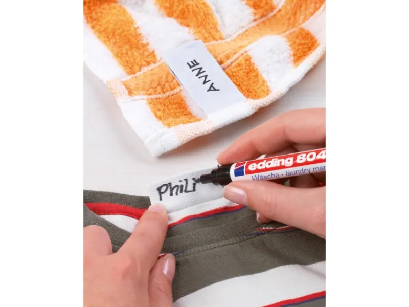 EDDING 8040 Wäsche Marker Schwarz 1 mm