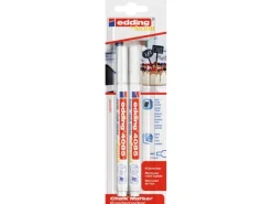Clearance EDDING Kreidemarker E-4085 2 Stk. Weiß