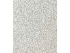 Best EDEM 206-40 Dekorative Struktur Schaum-Tapete Weiß crash Putz Optik 1 Karton mit 9 Rollen 71,55 m2 Weiß