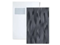 Hot EDEM 1 MUSTERSTÜCK BRAVO S-81130BR29 DIN A4 MUSTER der Streifen Vliestapete Anthrazit