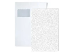 Best EDEM Tapeten MUSTER S-80307BR70 Vliestapete zum Überstreichen Rauhfaser-Optik