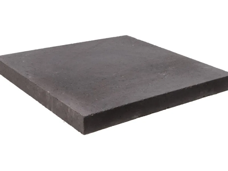 Clearance EHL Mauer Tribus Pfeilerabdeckplatte 56 cm x 56 cm x 5 cm Glatt Anthrazit Anthrazit Glatt