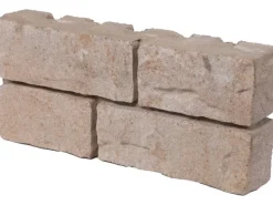 Outlet EHL Mauerstein Tribus Quada 40,2 cm x 18 cm x 6,7 cm -Nuanciert Sandstein